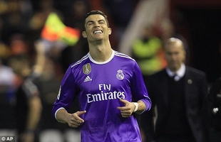 Tổng hợp: Valencia 2-1 Real Madrid (Đá bù vòng 16 La Liga 2016/17)