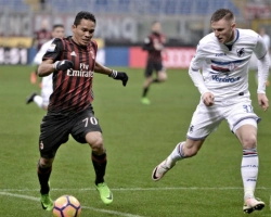 Tổng hợp: AC Milan 0-1 Sampdoria (Vòng 23 Serie A 2016/17)
