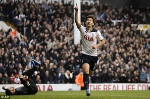 Tổng hợp: Tottenham 6-0 Millwall (Tứ kết FA Cup 2016/17)