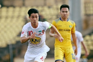 Tổng hợp: SLNA 2-0 HAGL (Vòng 10 V-League 2017)