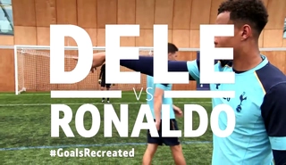 Tiền vệ Dele Alli thất bại thảm hại khi tái hiện màn sút phạt của Ronaldo