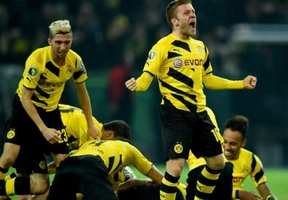 Tổng hợp: Gladbach 2–3 Dortmund (Vòng 30 Bundesliga 2016/17)