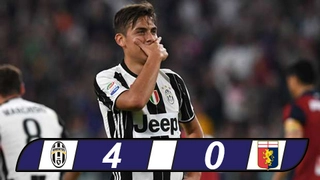 Juventus 4-0 Genoa: Scudetto trong tầm tay