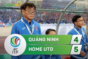 Tổng hợp: Quảng Ninh 4-5 Home Utd (AFC Cup 2017)