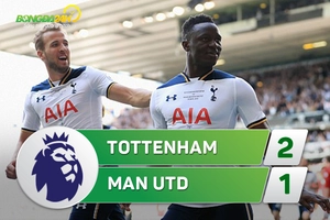 Tổng hợp: Tottenham 2-1 MU (Vòng 37 NHA 2016/17)