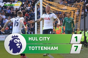 Tổng hợp: Hull 1-7 Tottenham (Vòng 38 NHA 2016/17)