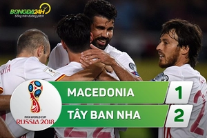 Tổng hợp: Macedonia 1-2 TBN (Vòng loại World Cup 2018)