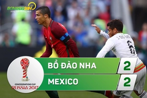 Tổng hợp: BĐN 2-2 Mexico (Confed Cup 2017)