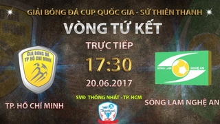 Tổng hợp: TPHCM 0-4 SLNA (Cúp QG Việt Nam 2017)