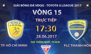 Tổng hợp: TPHCM 0-0 Thanh Hóa (Vòng 15 V-League 2017)