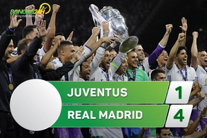 Tổng hợp: Juventus 1-4 Real Madrid (Chung kết Champions League 2016/17)