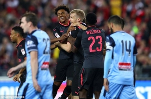 Tổng hợp: Sydney 0-2 Arsenal (Giao hữu hè 2017)