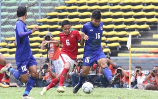 Tổng hợp: U22 Thái Lan 1-1 U22 Indonesia (Sea Games 29)