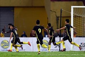 Tổng hợp: U22 Malaysia 3-1 U22 Myanmar (Sea Games 29)