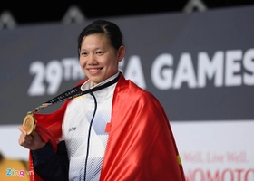 Kình ngư Ánh Viên giành HCV 400m hỗn hợp