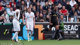 Tổng hợp: Swansea 0-1 Newcastle (Vòng 4 NHA 2017/18)