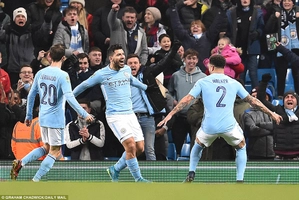 Tổng hợp: Man City 2-1 Bristol City (Bán kết cúp Liên đoàn Anh)