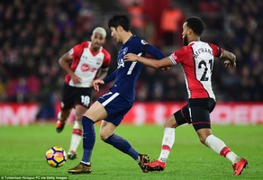 Tổng hợp: Southampton 1-1 Tottenham (Vòng 24 Premier League 2017/18)