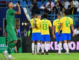 Video tổng hợp: Saudi Arabia 0-2 Brazil (Giao hữu quốc tế)