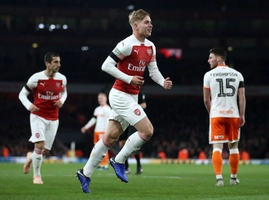 Video tổng hợp: Arsenal 2-1 Blackpool (Cúp Liên đoàn Anh 2018/19)