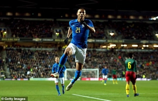 Video tổng hợp: Brazil 1-0 Cameroon (Giao hữu quốc tế)