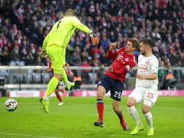 Video tổng hợp: Bayern Munich 3-3 Dusseldorf (Vòng 12 Bundesliga 2018/19)