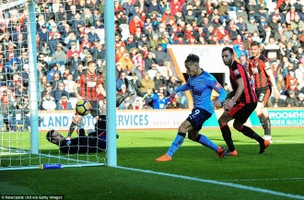 Tổng hợp: Bournemouth 2-2 Newcastle (Vòng 28 Premier League 2017/18)