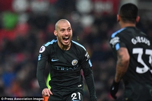 Tổng hợp: Stoke 0-2 Man City (Vòng 30 Premier League 2017/18)