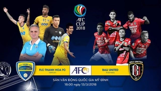 Tổng hợp: Thanh Hóa 0-0 Bali United (AFC Cup 2018)