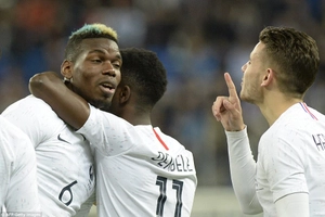 Tổng hợp: Nga 1-3 Pháp (Giao hữu quốc tế)