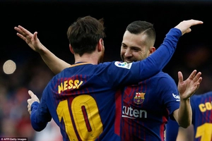 Tổng hợp: Barca 1-0 Atletico Madrid (Vòng 27 La Liga 2017/18)