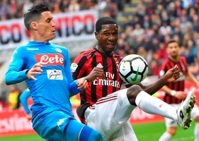 Tổng hợp: Milan 0-0 Napoli (Vòng 32 Serie A 2017/18)