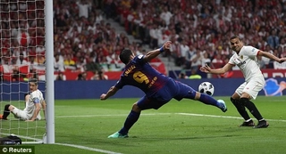 Tổng hợp: Barca 5-0 Sevilla (Chung kết cúp Nhà vua TBN 2017/18)