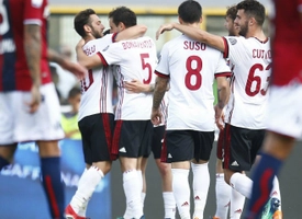 Tổng hợp: Bologna 1-2 AC Milan (Vòng 35 Serie A 2017/18)