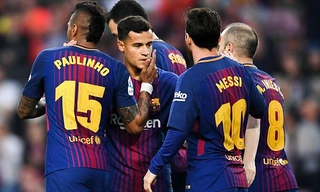 Tổng hợp: Barca 5-1 Villarreal (Vòng 34 La Liga 2017/18)