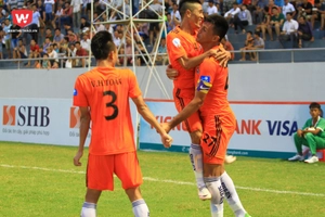 Tổng hợp: Đà Nẵng 3-0 TPHCM (Vòng 8 V-League 2018)