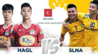 Kết quả HAGL vs SLNA trận đấu vòng 9 V-League 2018