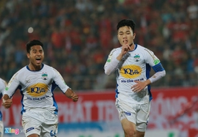 Tổng hợp: HAGL 1-0 SLNA (Vòng 9 V-League 2018)