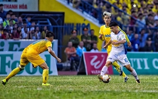 Tổng hợp: Thanh Hóa 0-1 HAGL (Vòng 10 V-League 2018)