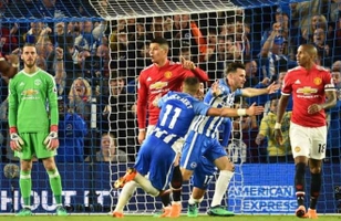 Tổng hợp: Brighton 1-0 MU (Vòng 37 Premier League 2017/18)