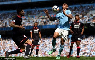 Tổng hợp: Man City 0-0 Huddersfield (Vòng 37 Premier League 2017/18)