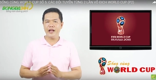 Sống cùng World Cup 2018 số 5: Điểm mặt các cựu vương thế giới (P2)
