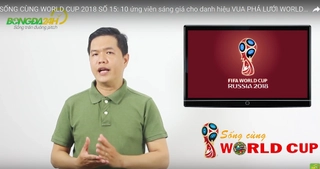 Sống cùng World Cup 2018 số 15: “Đại pháo” so tài