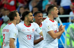 Tổng hợp: Serbia 1-2 Thụy Sỹ (Bảng E World Cup 2018)