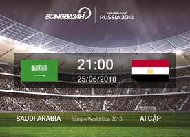 Tổng hợp: Saudi Arabia 2-1 Ai Cập (Bảng A World Cup 2018)