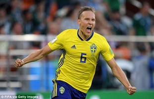 Tổng hợp: Mexico 0-3 Thụy Điển (Bảng F World Cup 2018)