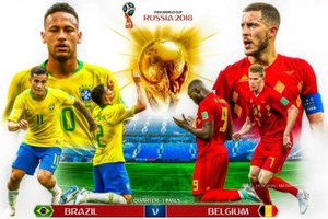 Tổng hợp: Brazil 1-2 Bỉ (Tứ kết World Cup 2018)