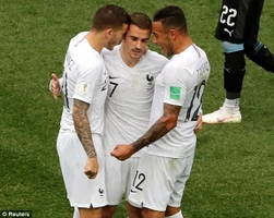 Tổng hợp: Uruguay 0-2 Pháp (Tứ kết World Cup 2018)