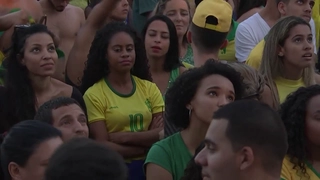 Fan Brazil chết lặng sau thất bại trước Bỉ