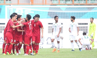Video hiệp 1 Olympic Việt Nam 2-0 Olympic Pakistan